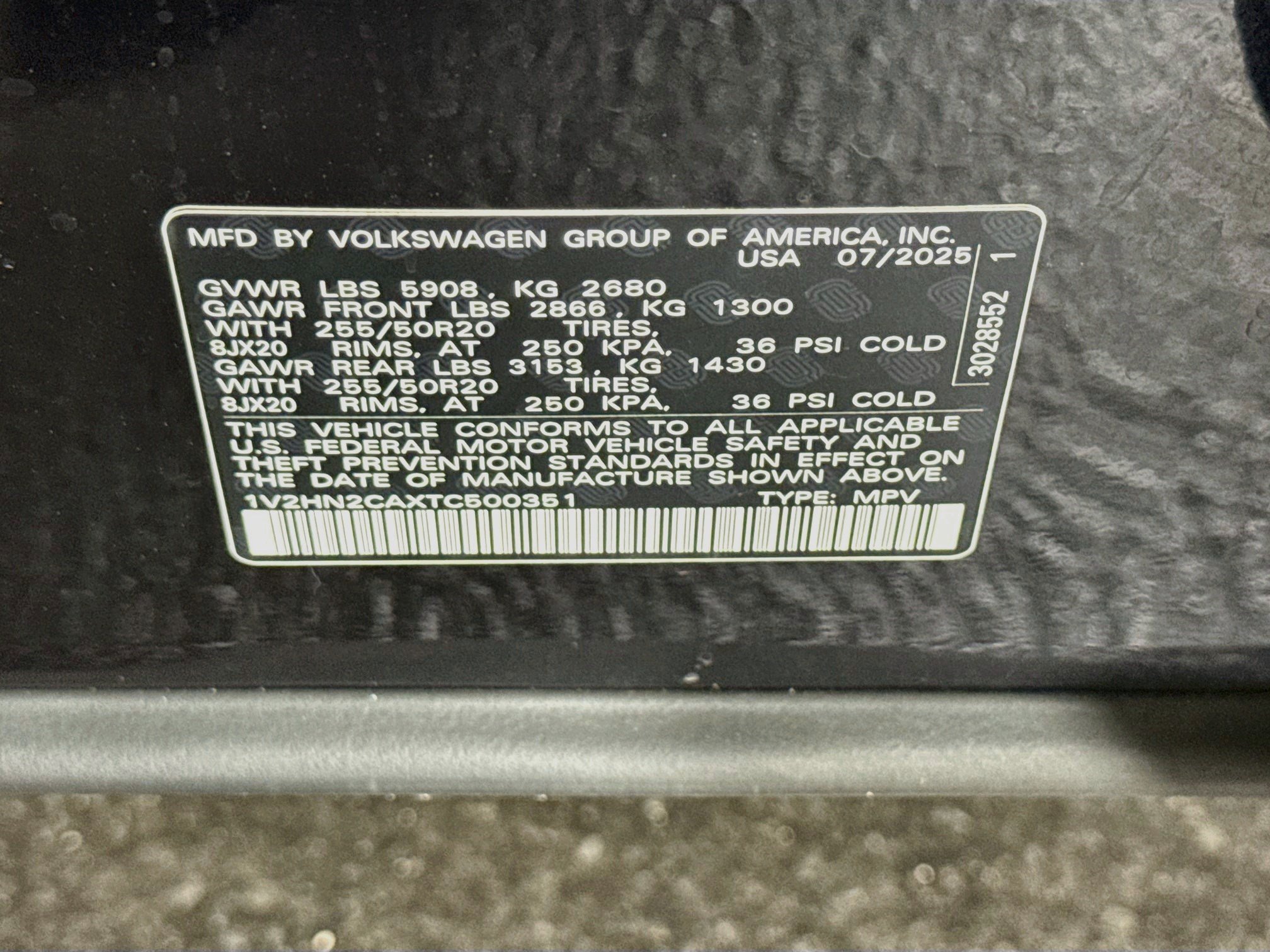 Used 2026 Volkswagen Atlas SE AWD/4WD image 40