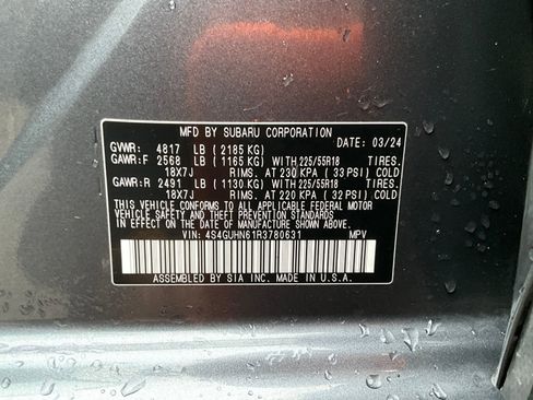 Certified 2024 Subaru Crosstrek 2.5i Limited w/ Popular Package #3A image 37