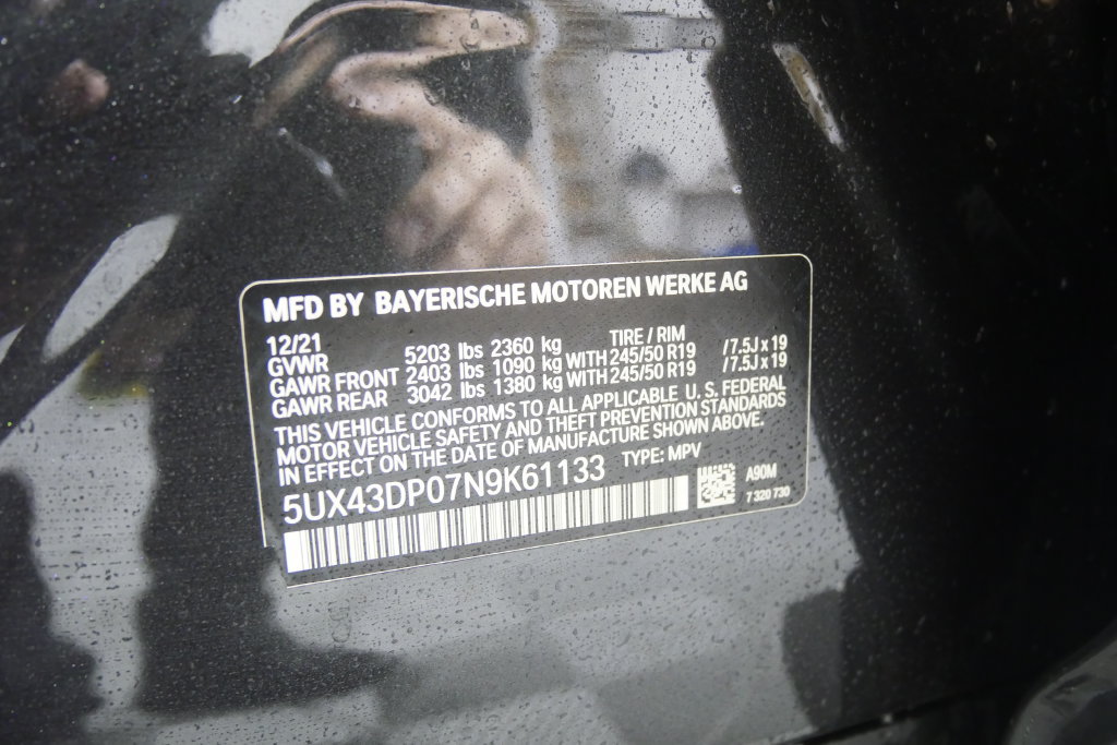 Used 2022 BMW X3 sDrive30i w/ Convenience Package RWD image 26
