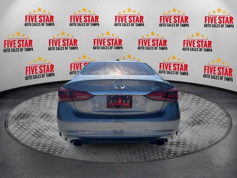 Used 2020 INFINITI Q50 Luxe w/ All Weather Package RWD image 6