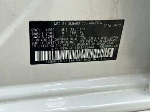Certified 2023 Subaru Impreza 2.0i Sport AWD/4WD image 34