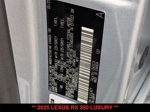 Used 2025 Lexus RX 350 AWD w/ Convenience Package image 31
