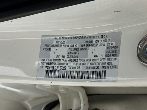 Used 2020 MAZDA MAZDA3 Sedan w/ Preferred Package image 12