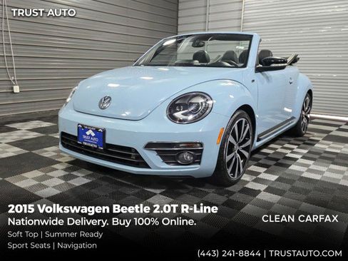 Used 2015 Volkswagen Beetle R-Line FWD image 1