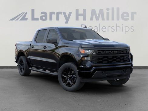 New 2026 Chevrolet Silverado 1500 Custom w/ Turbomax Blackout Package image 1