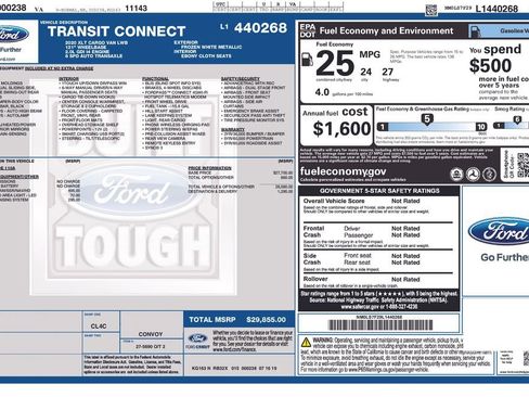 Used 2020 Ford Transit Connect XLT FWD image 2