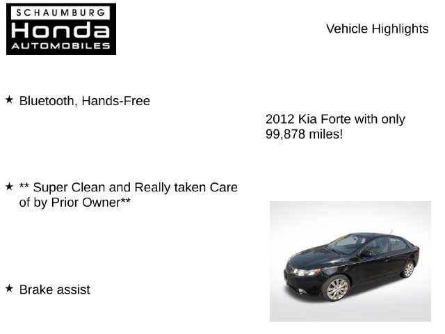 Used 2012 Kia Forte SX FWD image 7
