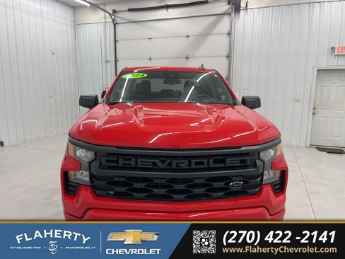 Used 2024 Chevrolet Silverado 1500 Custom w/ Turbomax Blackout Package image 7