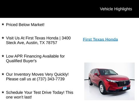 Certified 2026 Honda CR-V LX image 9