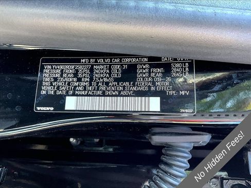 Used 2015 Volvo XC60 T6 Platinum AWD/4WD image 30