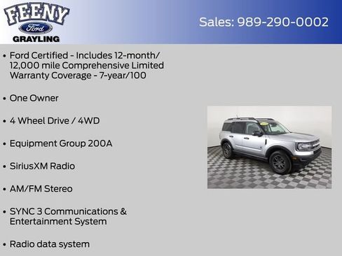 Certified 2021 Ford Bronco Sport Big Bend AWD/4WD image 4
