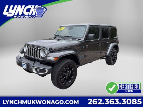 Used 2025 Jeep Wrangler Sahara w/ Safety Group AWD/4WD image 1