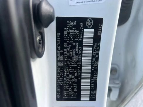 Used 2020 Toyota Camry XSE FWD image 38