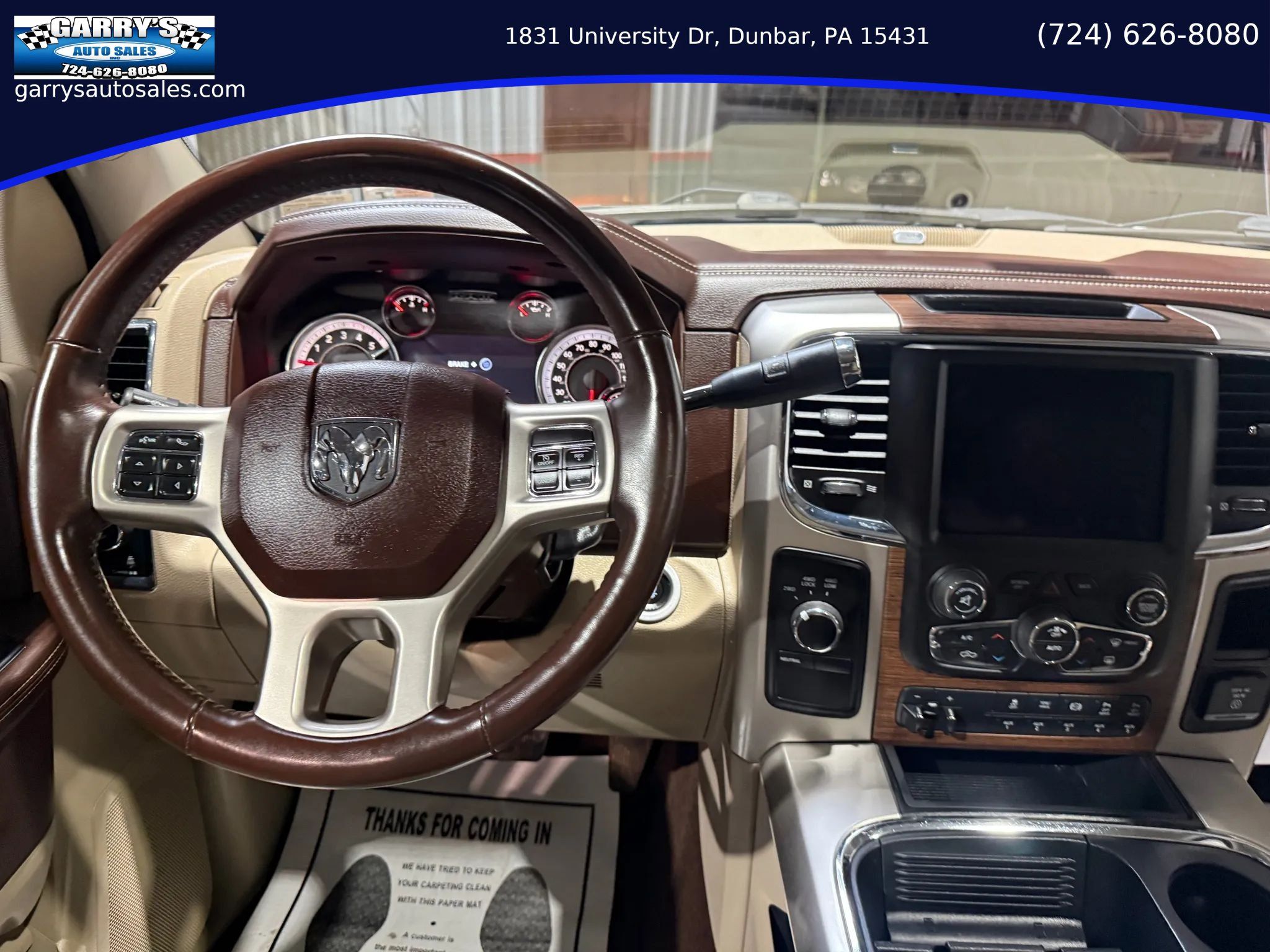 Used 2018 RAM 3500 Laramie AWD/4WD image 15