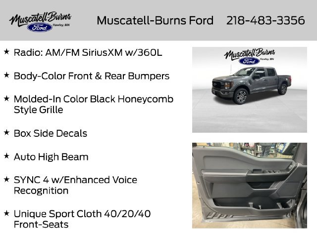 Used 2023 Ford F150 XL w/ STX Appearance Package AWD/4WD image 16