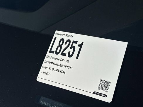 Certified 2025 MAZDA CX-30 AWD 2.5 S w/ Premium Package image 32