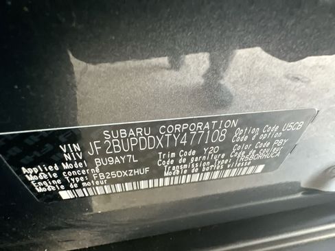 Certified 2026 Subaru Outback Limited AWD/4WD image 29