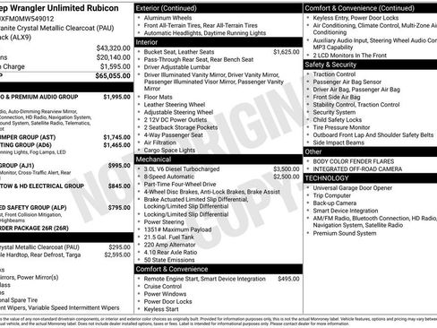 Used 2021 Jeep Wrangler Unlimited Rubicon image 27