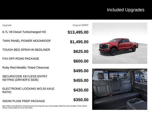 New 2026 Ford F350 Platinum w/ FX4 Off-Road Package AWD/4WD image 5