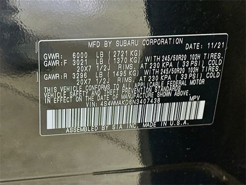 Used 2022 Subaru Ascent Limited w/ Popular Package #4 image 32