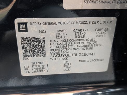 Used 2020 Chevrolet Silverado 1500 LTZ w/ LTZ Premium Package image 40