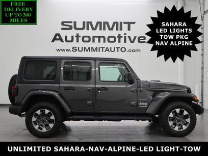 Used 2022 Jeep Wrangler Unlimited Sahara w/ LED Lighting Group