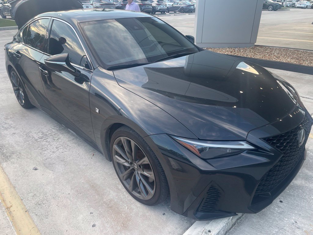 Used 2023 Lexus IS 350 F Sport w/ Navigation Package RWD image 1