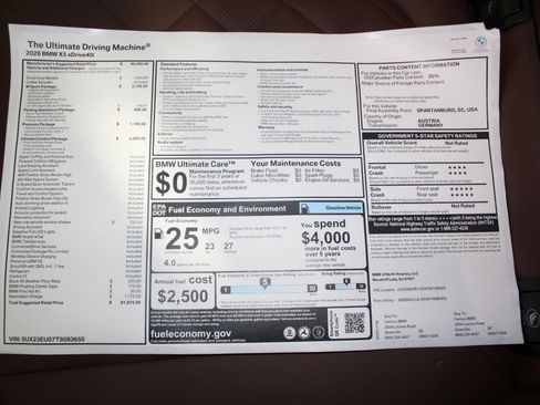 New 2026 BMW X5 xDrive40i w/ M Sport Package image 32