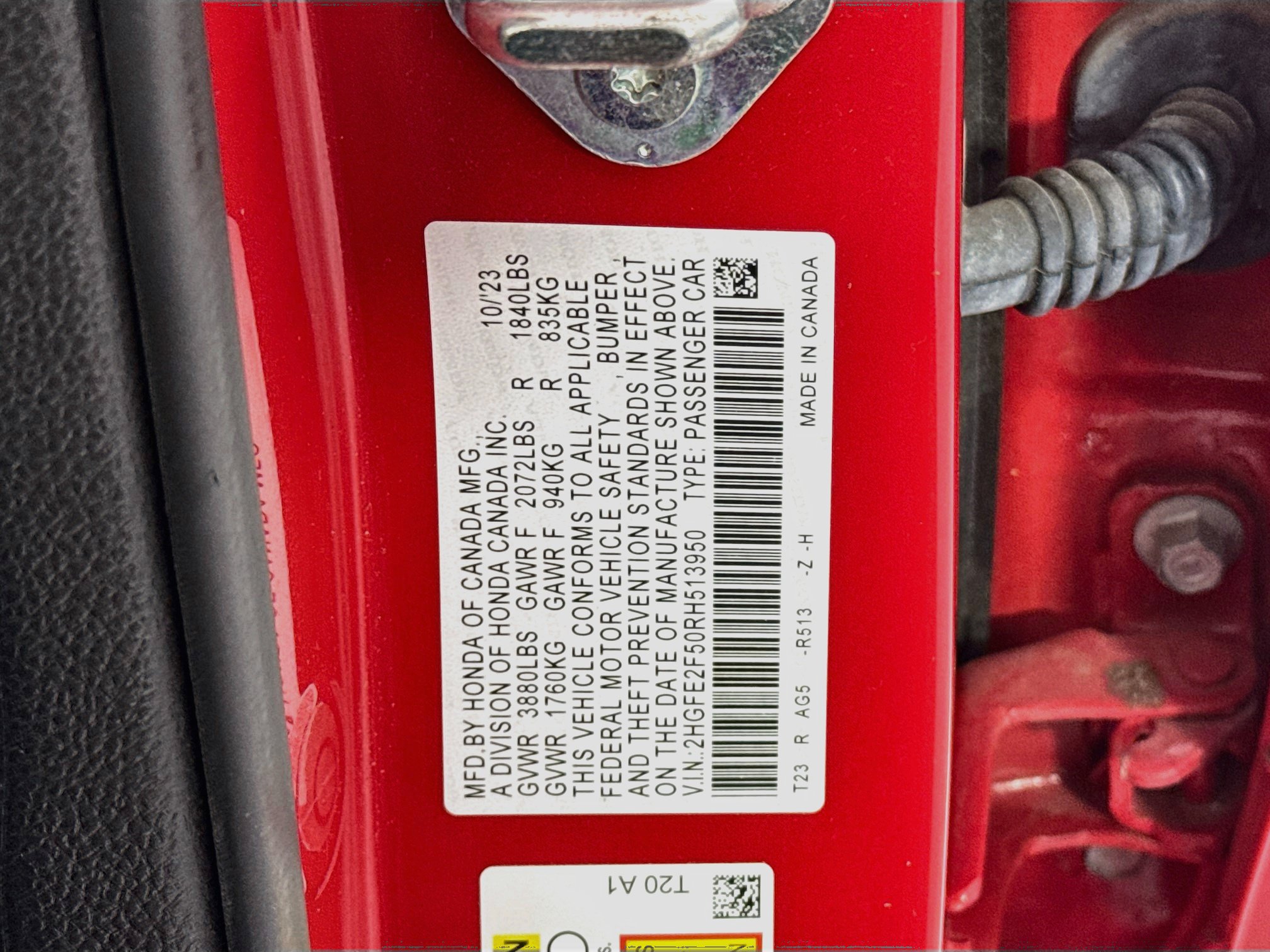Certified 2024 Honda Civic Sport image 29