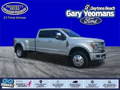 Certified 2019 Ford F450 Platinum w/ Platinum Ultimate Package