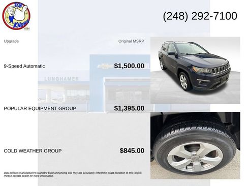 Used 2018 Jeep Compass Latitude w/ Popular Equipment Group AWD/4WD image 5