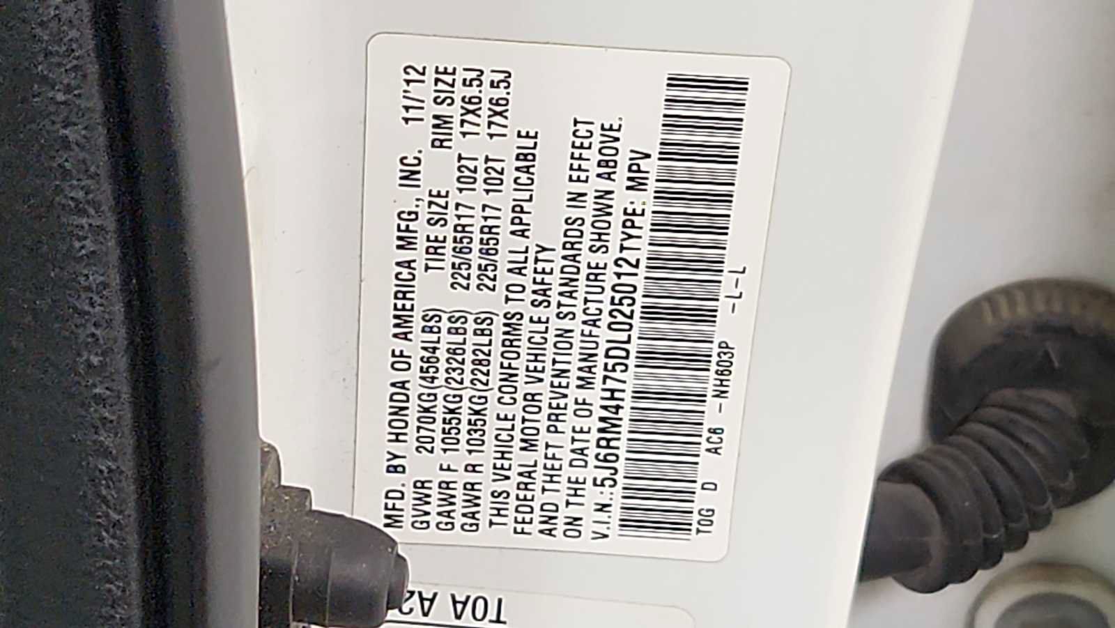 Used 2013 Honda CR-V EX-L image 11