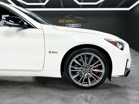 Used 2018 INFINITI Q50 Red Sport 400 image 13