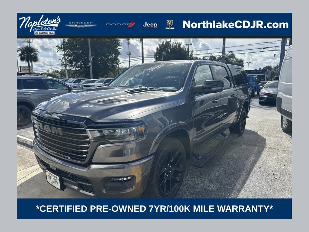 Used 2025 RAM 1500 Laramie w/ Night Edition AWD/4WD image 1
