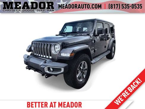 Used 2019 Jeep Wrangler Unlimited Sahara image 1