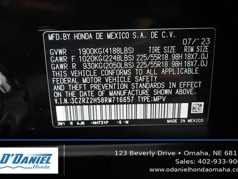 Used 2024 Honda HR-V Sport image 43