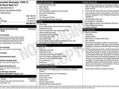 Certified 2024 Chevrolet Silverado 1500 LT AWD/4WD image 11