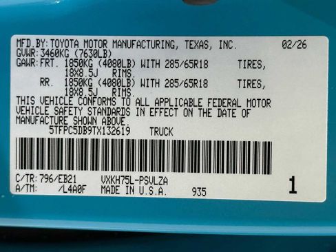 New 2026 Toyota Tundra TRD Pro image 31