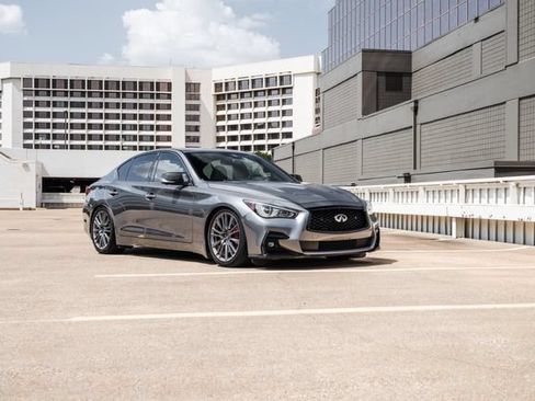 Used 2021 INFINITI Q50 Red Sport 400 w/ Proactive Package RWD image 55
