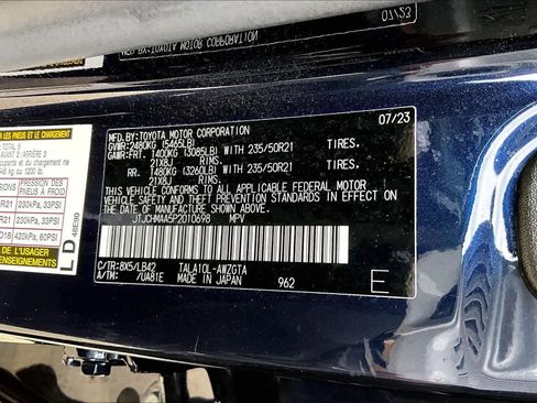 Used 2023 Lexus RX 350 Premium Plus w/ Cold Area Package image 37