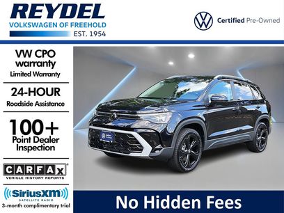 Certified 2025 Volkswagen Taos SEL w/ Black Wheel Plus Package