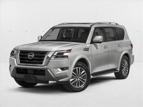 Used 2023 Nissan Armada SL w/ Captain's Chairs Package image 1