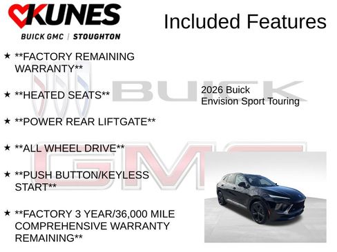 New 2026 Buick Envision Sport Touring image 3