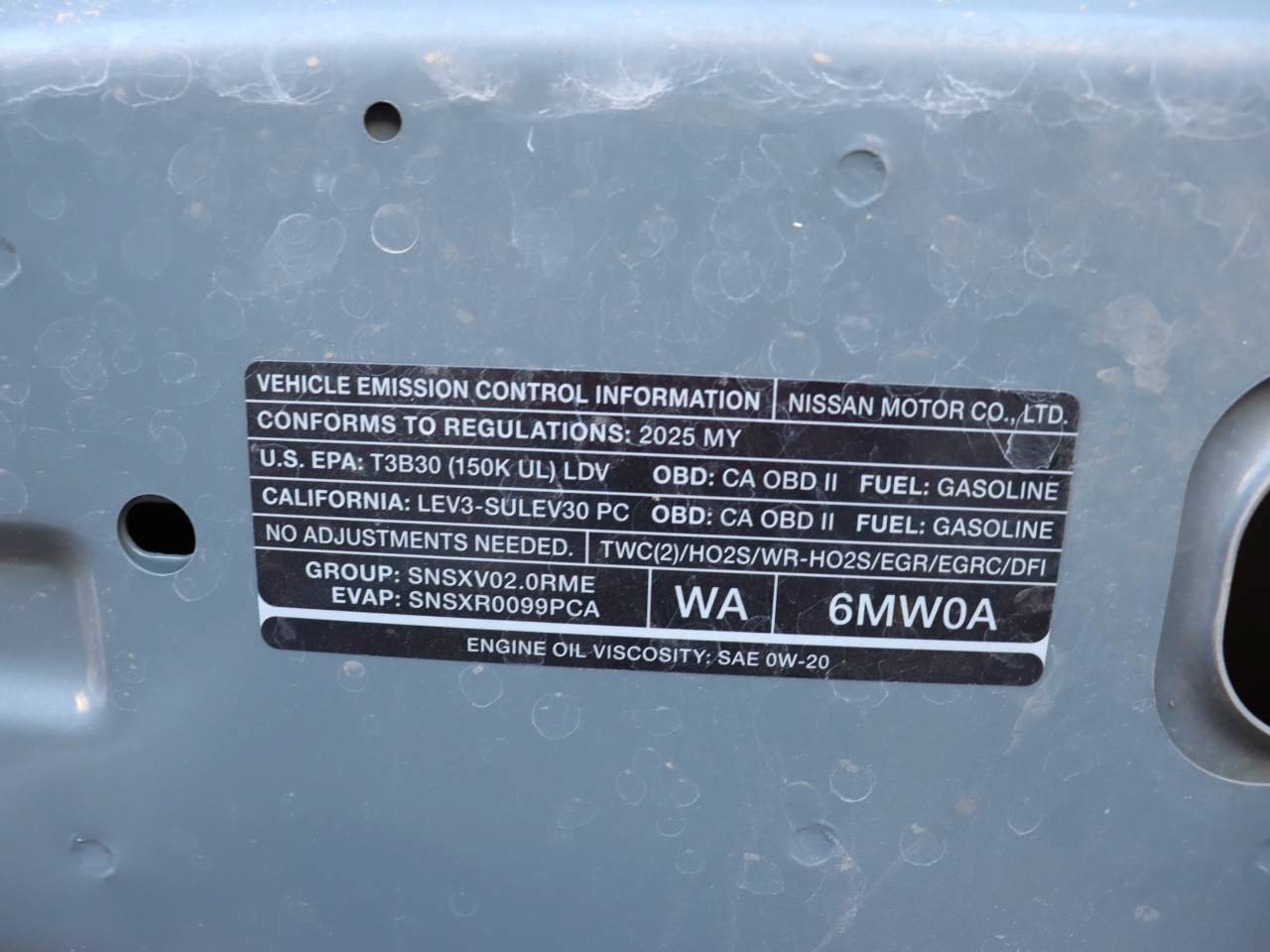 Used 2025 Nissan Sentra SV FWD image 6