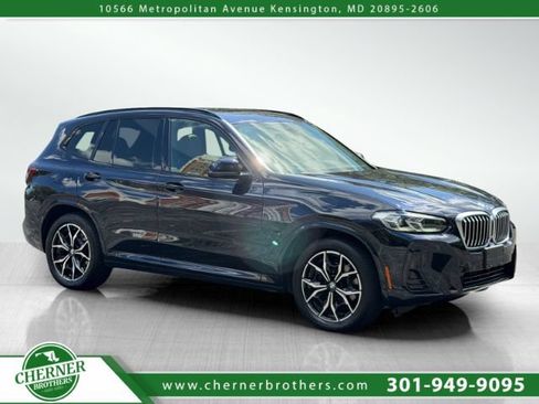 Used 2022 BMW X3 xDrive30i w/ M Sport Package 2 AWD/4WD image 1