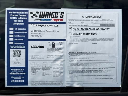 Used 2024 Toyota RAV4 XLE w/ Convenience Package AWD/4WD image 33
