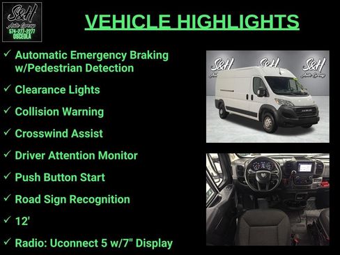 Used 2023 RAM ProMaster 2500 FWD image 3