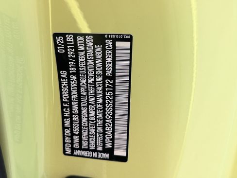 Certified 2025 Porsche 911 Carrera 4 GTS image 36