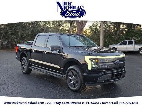 Certified 2023 Ford F150 Lightning XLT w/ Equipment Group 312A High image 1