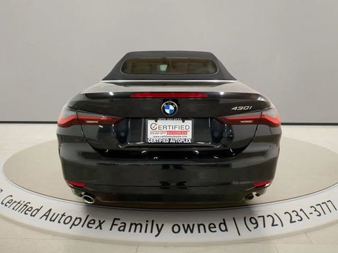 Used 2025 BMW 430i Convertible w/ Premium Package RWD image 7